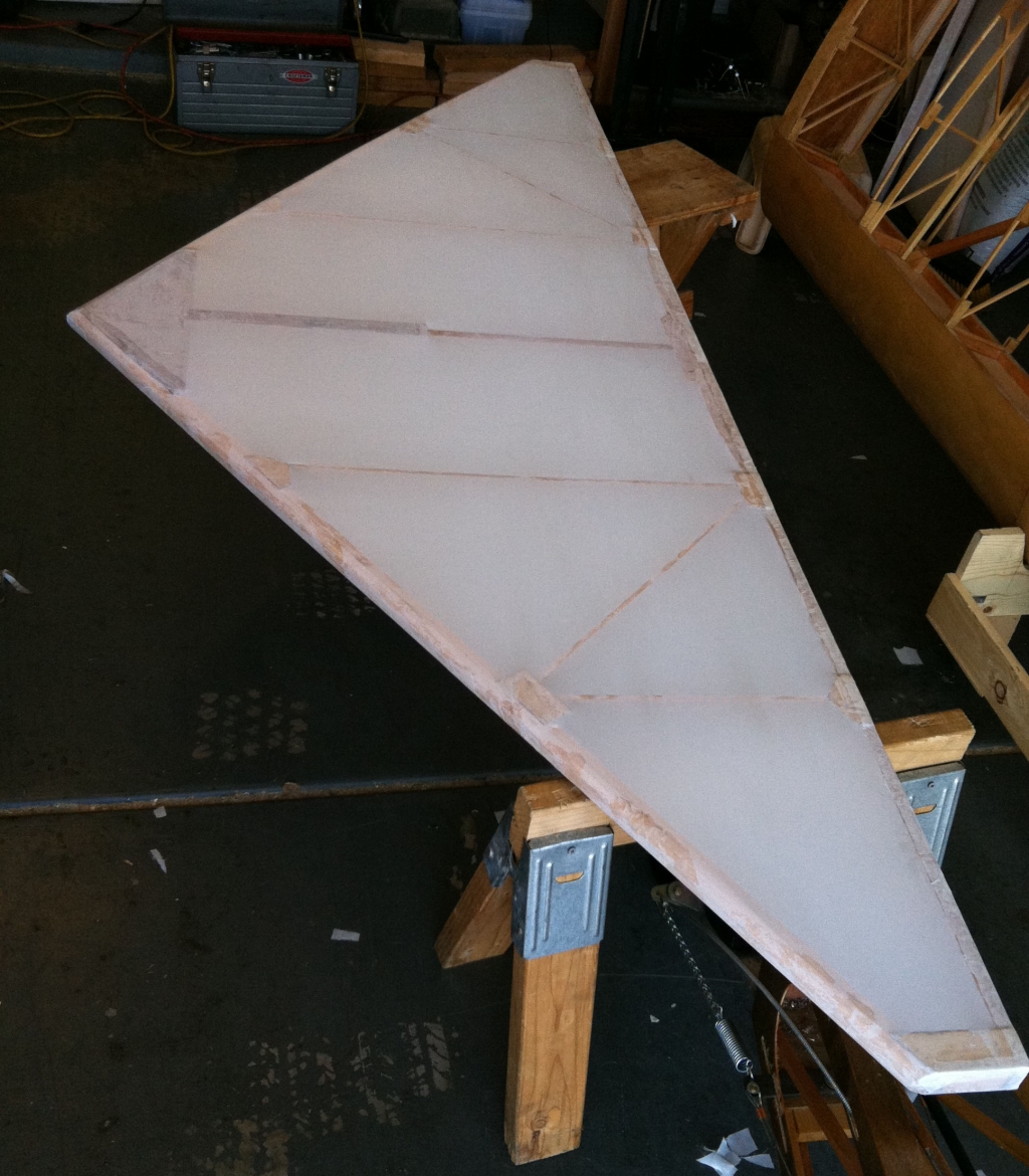 horizontal stabilizer covered